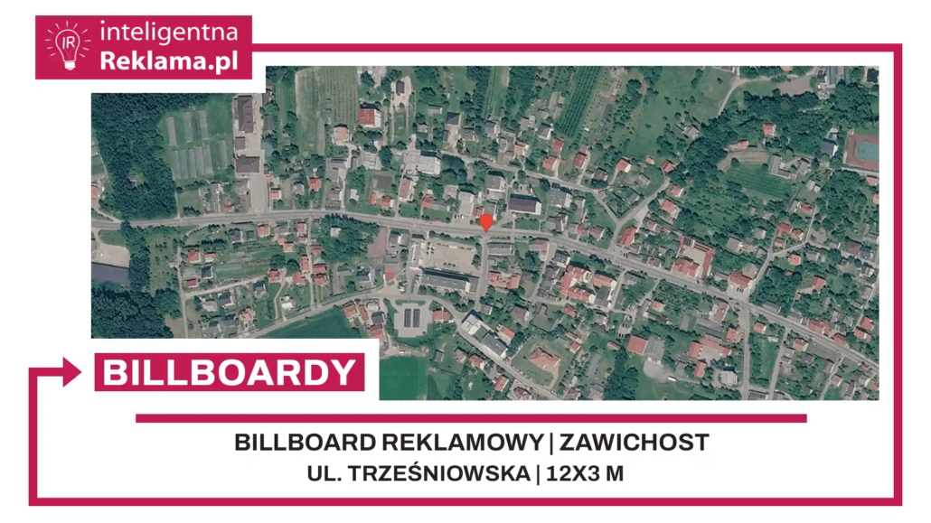 Lokalizacja reklamowa w Zawichost przy ul. Trześniowska - powierzchnia 36 m²