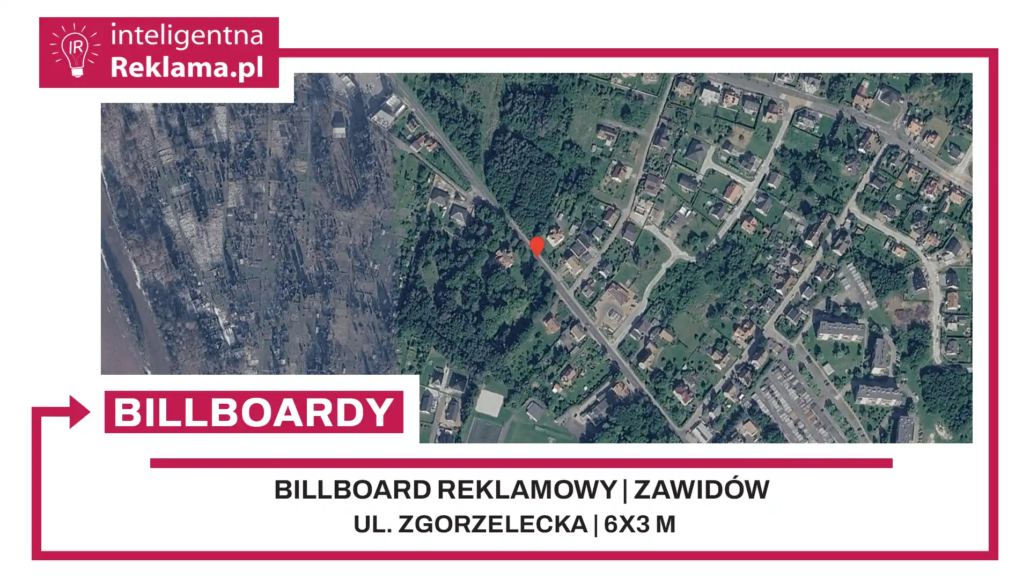 Lokalizacja reklamowa w Zawidów przy ul. ul. Zgorzelecka - powierzchnia 18 m²