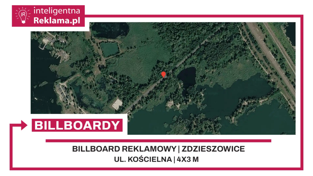 Lokalizacja reklamowa w Zdzieszowice przy ul. Kościelna - powierzchnia 12 m²