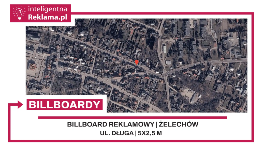 Lokalizacja reklamowa w Żelechów przy ul. ul. Długa - powierzchnia 12,5 m²