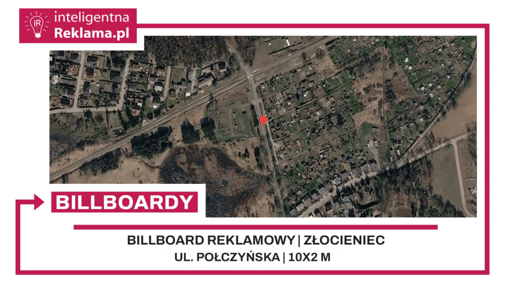 Lokalizacja reklamowa w Złocieniec przy ul. Połczyńska - powierzchnia 20 m²