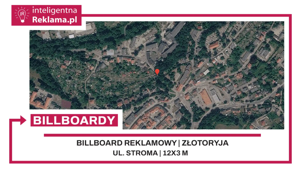 Lokalizacja reklamowa w Złotoryja przy ul. Stroma - powierzchnia 36 m²